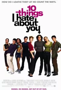 10 cose che odio di te (1999) locandina film A1 A2 A3 A4 - Foto 1 di 1