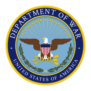 U.S Department of War Trump Bumper Sticker Military Vinyl Defense Decal 5" - Bild 1 von 2