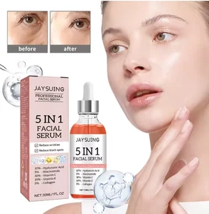 5 in 1 Face Essence Anti-Wrinkle, Firming, Lightening , Moisturizing, Nourishing - Picture 1 of 5