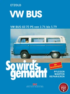 PDF eBook VW Bus T2 1,8 / 2,0 Liter (74-79) Reparaturanleitung So wirds gemacht - Bild 1 von 7