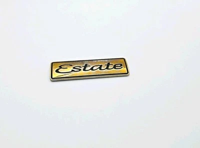 1999-2002 Mercury Villager Estate lado emblema dorado logotipo insignia signo símbolo OEM  Foto 1 de 3