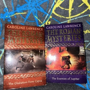 Lot Of Two Caroline Lawrence Books - Bild 1 von 4