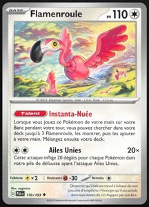 Carte Pokémon Flamenroule 170/193   Évolutions à Paldea Français - Imagen 1 de 2