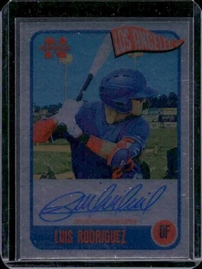 Luis Rodriguez 2020 Onyx Authenticated Nimbus Silver Border Auto /325 - Picture 1 of 3