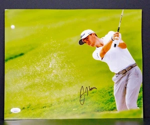 Justin Thomas handsigniertes 11x14 Golf Shot Foto JSA Zertifikat DD66323 - Bild 1 von 9