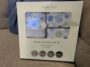 Bubba Blue Australia 4 Piece Layette Gift Set Newborn Baby - Picture 1 of 2
