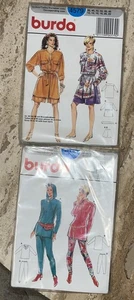 2 Burda sewing patterns 4579 and 4735 unopened in plastic uncut - Picture 1 of 5