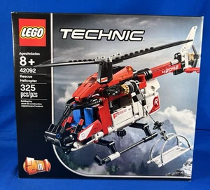 LEGO Technic (42092) Rettungshubschrauber - 325 Teile - NICHT MEHR ERHÄLTLICH Brandneu Versiegelt - Bild 1 von 7