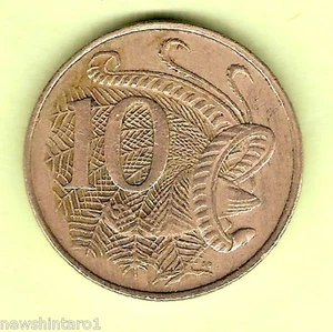 1973 AUSTRALIAN CIRCULATED 10 CENT COIN - Picture 1 of 1