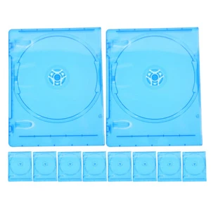 10 Pcs CD Case Travel Dvd Cases for Store Disc Storage Organizer - Afbeelding 1 van 12