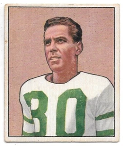 Bosh Pritchard Philadelphia Eagles NFL Football Trading Card #25 Bowman 1950 EX - Picture 1 of 2