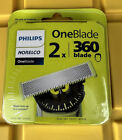 Philips Norelco One Blade Replacement  2 Pack of 360 blades       #2102/360BLADE