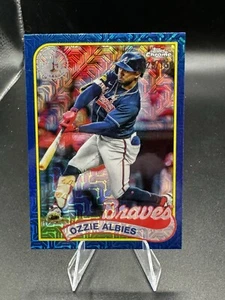 Actualización Topps 2024 Ozzie Albies #T89CU-83 Blue Mojo #/150 Color Match Braves - Imagen 1 de 3