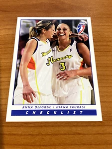 2005 Rittenhouse WNBA Checklist ANNA DeFORGE & DIANA TAURASI # 110 - Bild 1 von 1