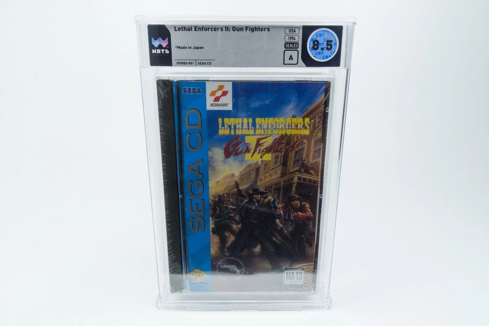 Sega CD *Lethal Enforcers II Gun Fighters* WATA 8.5 A no VGA