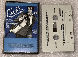 Elvis Presley The Beginning Years Cassette 1954 To 56’ Live Louisiana Hayride - Picture 1 of 2
