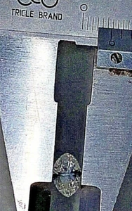 Marquise Cut Diamant ~ 1,50ct Klarheit I-2, Farbe F/G ~ 6 mm x 9 mm x 4 mm - Bild 1 von 12