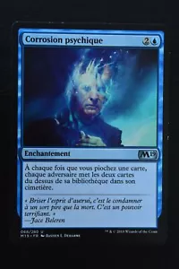 Magic The Gathering MTG PSYCHIC CORROSION FRENCH Core Set 2019 LP Lightly Played - Picture 1 of 2