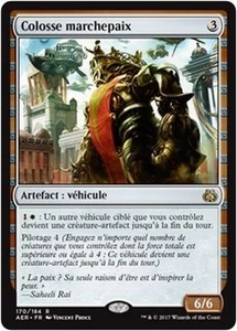 MTG Magic AER - Peacewalker Colossus/Colosse marchepaix, French/VF - Picture 1 of 1