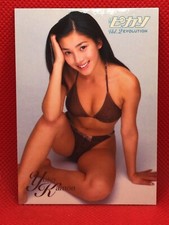 Yoko Kamon card Dr.PICASSO  1999 Japan gravure Bikini Girl Idol No.019