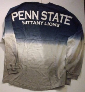 Penn State Nittany Lions Spirit Jersey Oversized Women's Large Ombre Shirt NWOT - Picture 1 of 6