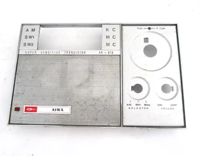 Conjunto de panel frontal de transistor AIWA AR-818 S.S - Imagen 1 de 4