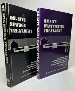 On-Site Sewage & Wastewater Treatment | 1980s | ASAE | Set of 2 - Picture 1 of 24