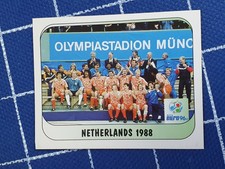Football sticker #258 Netherlands team photo 1988 UEFA EURO England 1996 Merlin