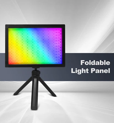 Foldable/Rollable 12x9 40W Light Panel RGBW App, BT Studio or Travel Photography - Image 1 of 4