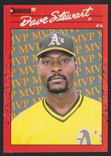 1990 Donruss Bonus MVP's #BC-3 Dave Stewart Oakland Athletics