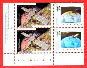 Canada Stamp #1442a (1441,1442)"Canada in Space" MNH 1992 - Picture 1 of 1