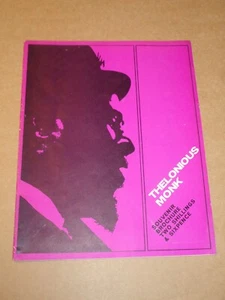Thelonius Monk Quartet 1966 UK Tour Programm - Bild 1 von 1