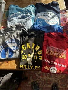 Lot Of 7 Running Tees  - Picture 1 of 12
