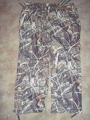 Mens 3X Camo Pants Marsh Grass Camo Water Proof Drake Overpant Non Insulated  - Image 1 of 4