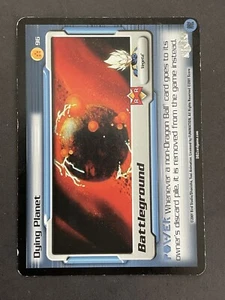 Dying Planet Non Holo Foil Rare LIMITED 96 DBZ TCG Dragon Ball Z Score CCG - Picture 1 of 8