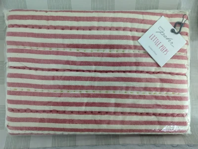 BNIB Pehr Small Pillow Sham in Pink Stripe - Image 1 of 3