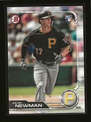 Tarjeta base Bowman 2019 Kevin Newman Pittsburgh Pirates RC (#54) B Foto 1 de 2