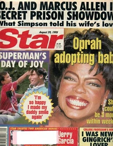 STAR Magazine Aug. 29 1995 Oprah Winfrey Christopher Reeve Jerry Garcia Tribute - Picture 1 of 2