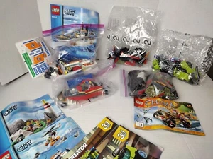 LEGO LOT Chima 70135 and City 60014 Parts pieces some still sealed Books Etc - Picture 1 of 13