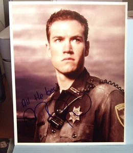 8 X 10  AUTOGRAPHED  PHOTO OF MARK PAUL GOSSELAAR WITH COA..ATOMIC TWISTER - Picture 1 of 2