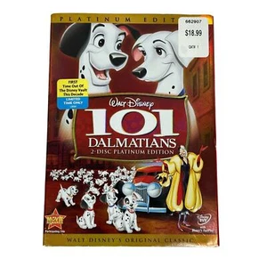 101 Dalmatians DVD, 2008, 2-Disc Set Platinum Edition W/ Slip Cover Sealed NEW - Picture 1 of 5
