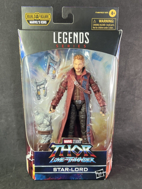 Boneco Marvel Legends Series Star Lord F6602 Hasbro - Star Brink Brinquedos