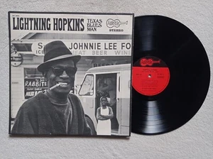 LP 33T LIGHTNING HOPKINS "The Texas Blues Man"ARHOOLIE RECORDS AR 19010 FRANCE J - Picture 1 of 4