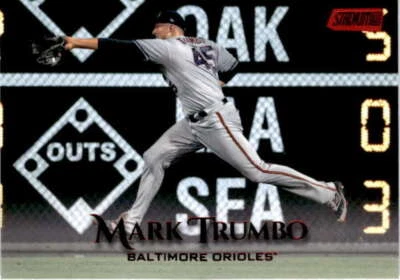 2019 Topps Stadium Club Red Foil #75 MARK TRUMBO  Baltimore Orioles  - Image 1 of 2