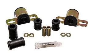 70-81 Firebird Trans Am Rear Sway Bar Bushing Kit 9/16" 2-Bolt Link Bar BLACK - Picture 1 of 3
