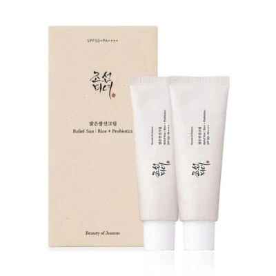 Beauty Joseon Relief Sun: Rice + Probiotics Set(Pack Of 4, 50ML each) FREE SHIP - Image 1 of 4