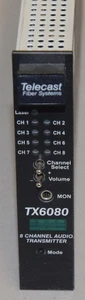 Telecast Fiber Systems Miranda Beldin TX6080 Trasmettitore audio 8 canali - Foto 1 di 3