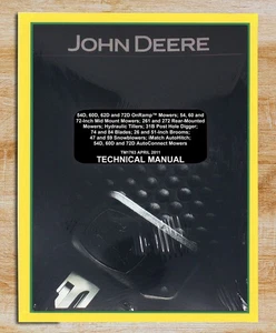 John Deere 4000 Series Compact Tractor Attachments Service Tech Manual - TM1763 - Picture 1 of 1