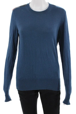 Suéter suéter Burberry Brit para mujer azul 50 % cachemir 50 % algodón talla XS Foto 1 de 4