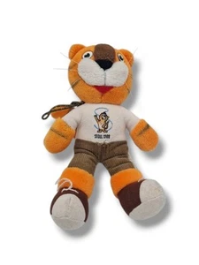 ⚡ Máscara olímpica Tae Sung figura de peluche Seúl 1988 tigre aprox 26 cm peluche ⚡ - Imagen 1 de 13